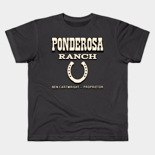 Ponderosa Ranch. Kids T-Shirt